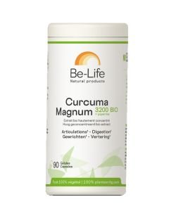 Curcuma Magnum 3200 (+piperine) BIO, 90 gélules